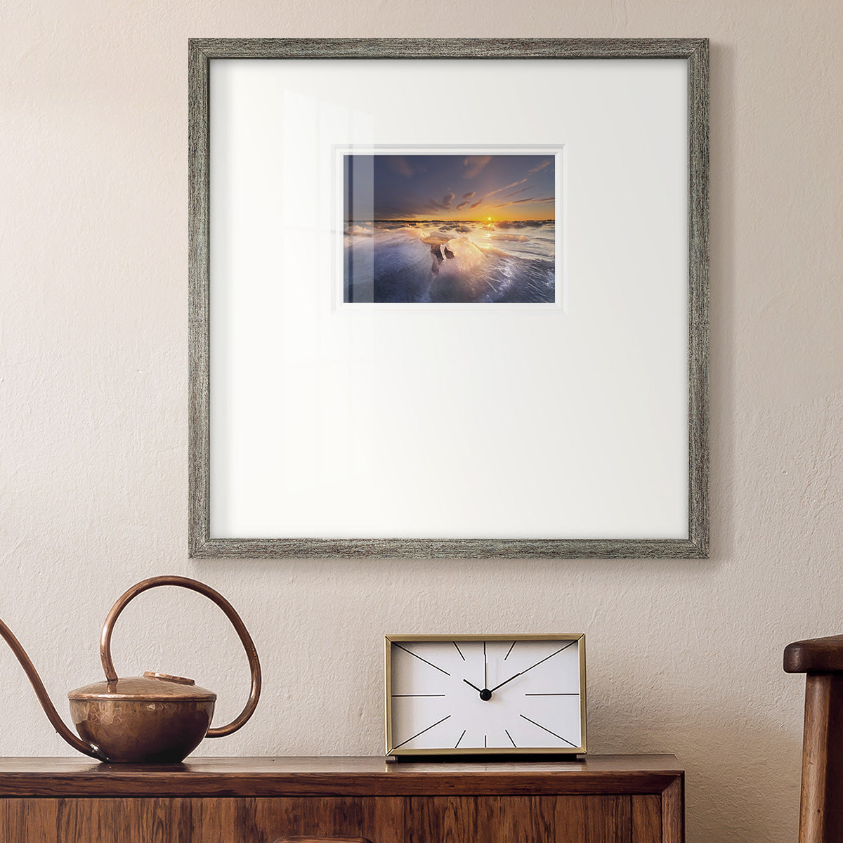 Breakthrough- Premium Framed Print Double Matboard