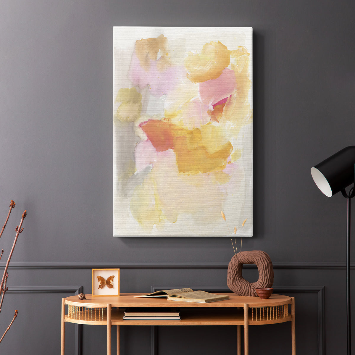 Warm Petals I - Canvas Art Print
