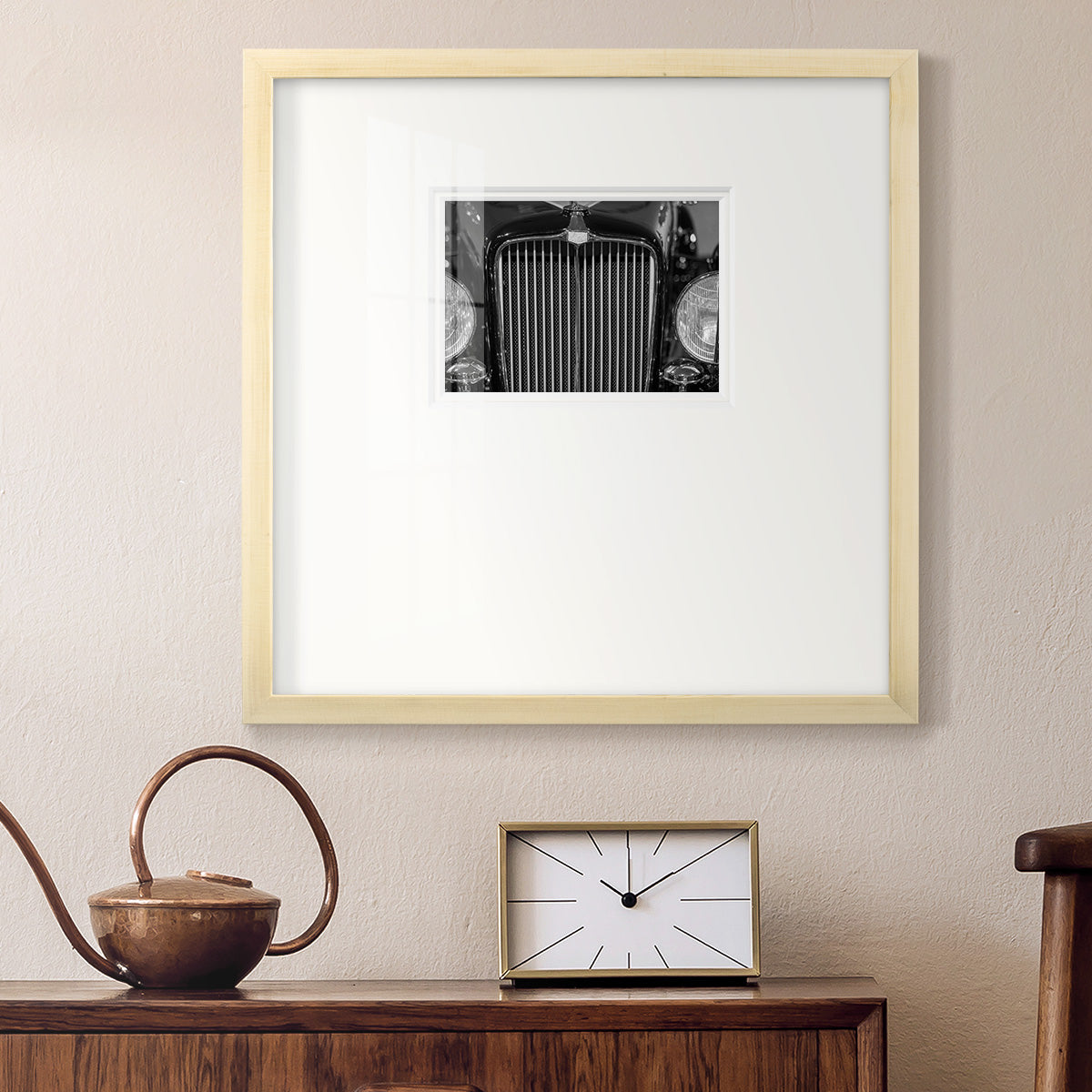 Vroom II- Premium Framed Print Double Matboard