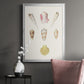 Pastel Knorr Shells I - Modern Framed Canvas Print