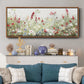 Sweet Spring Meadow - Floater Framed Canvas Print