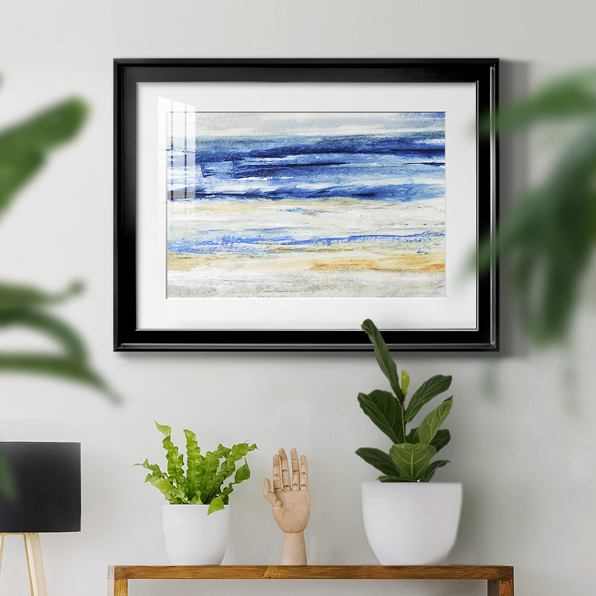 Choppy Seas II - Modern Framed Art Print