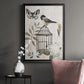 Vintage Menagerie II - Modern Framed Canvas Print