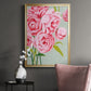 This Year's Peonies II - Modern Framed Canvas Print