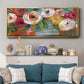 Color Burst I - Floater Framed Canvas Print