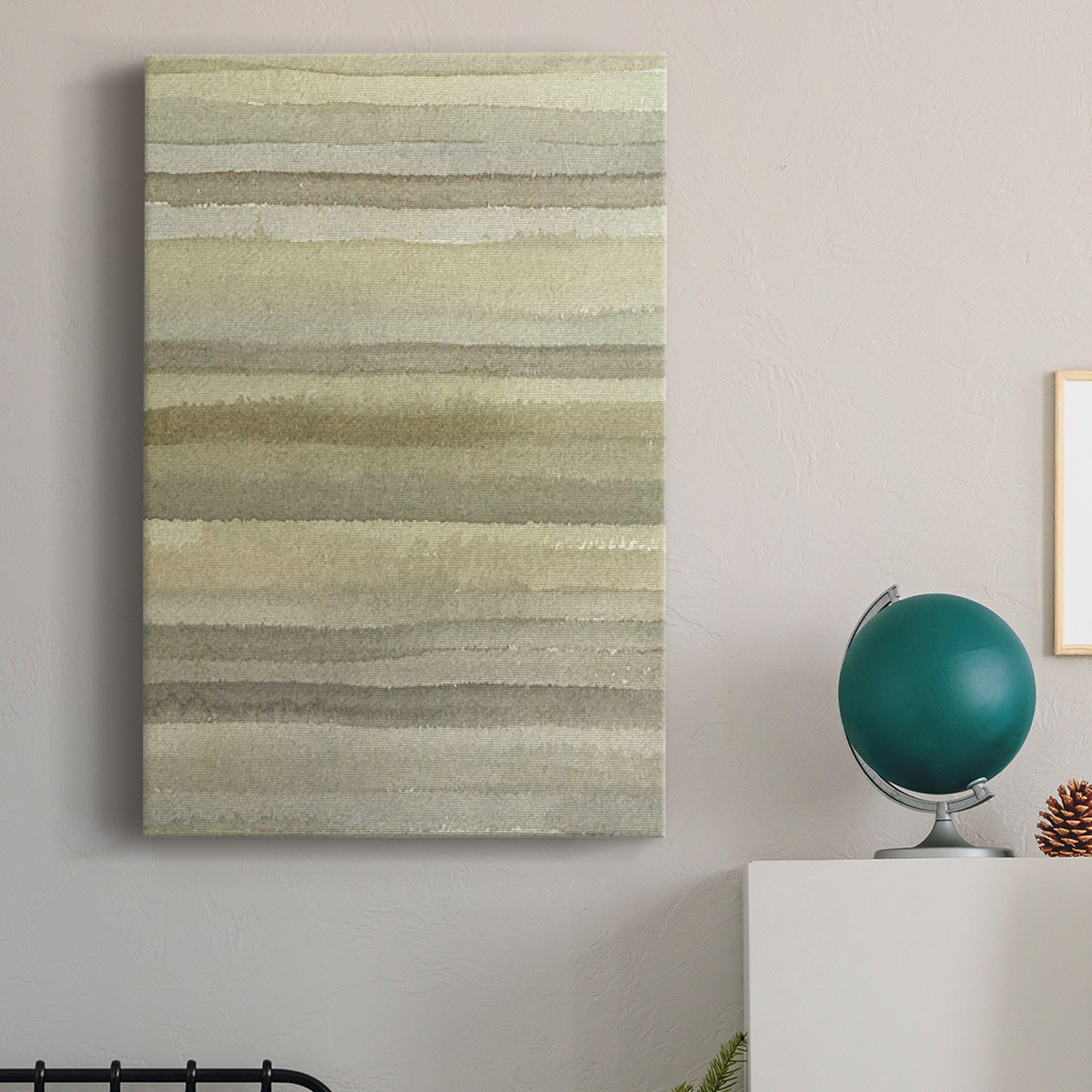 Lines in Neutral I - Canvas Art Print