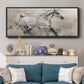 Majestic Stallion I - Floater Framed Canvas Print