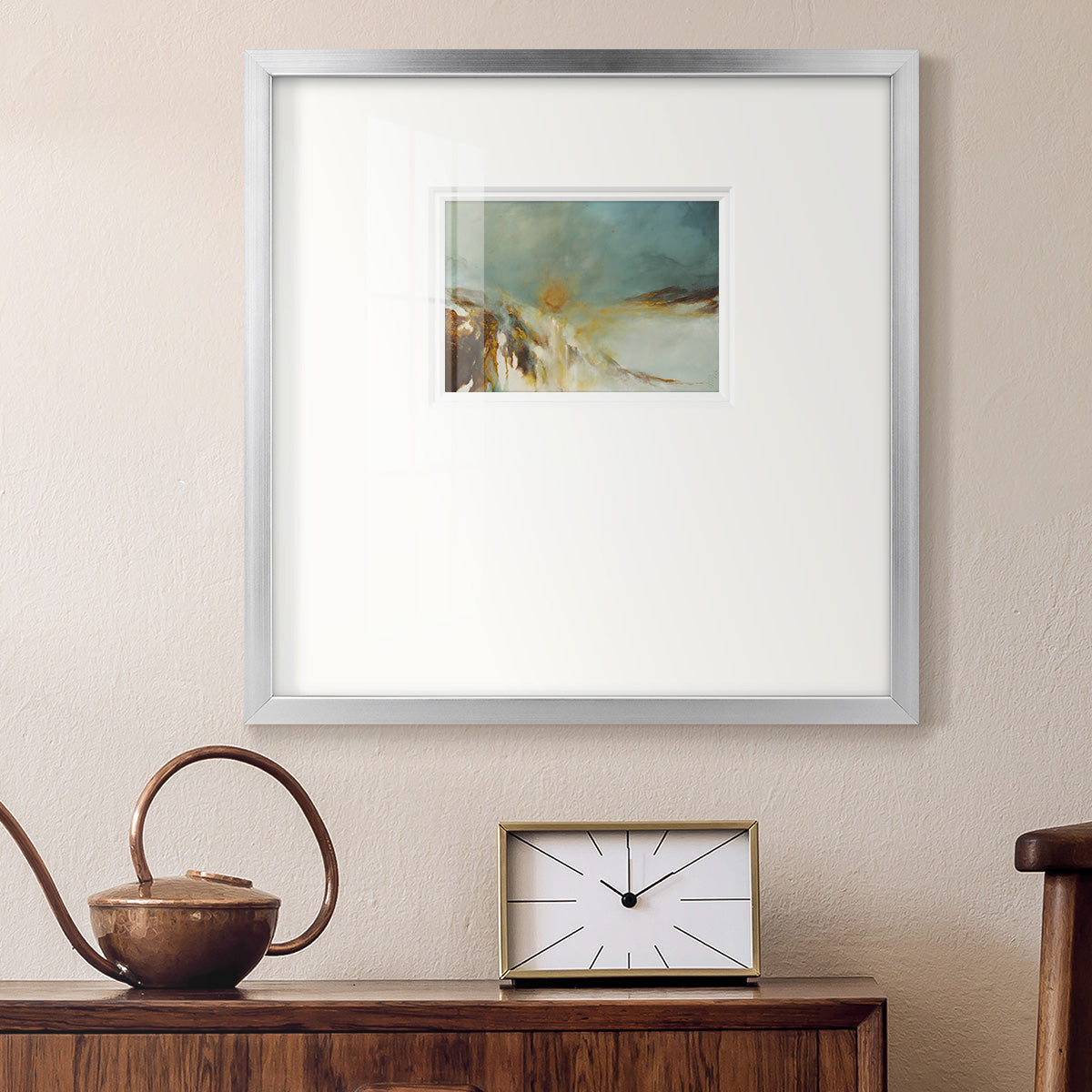 Terra Sol- Premium Framed Print Double Matboard