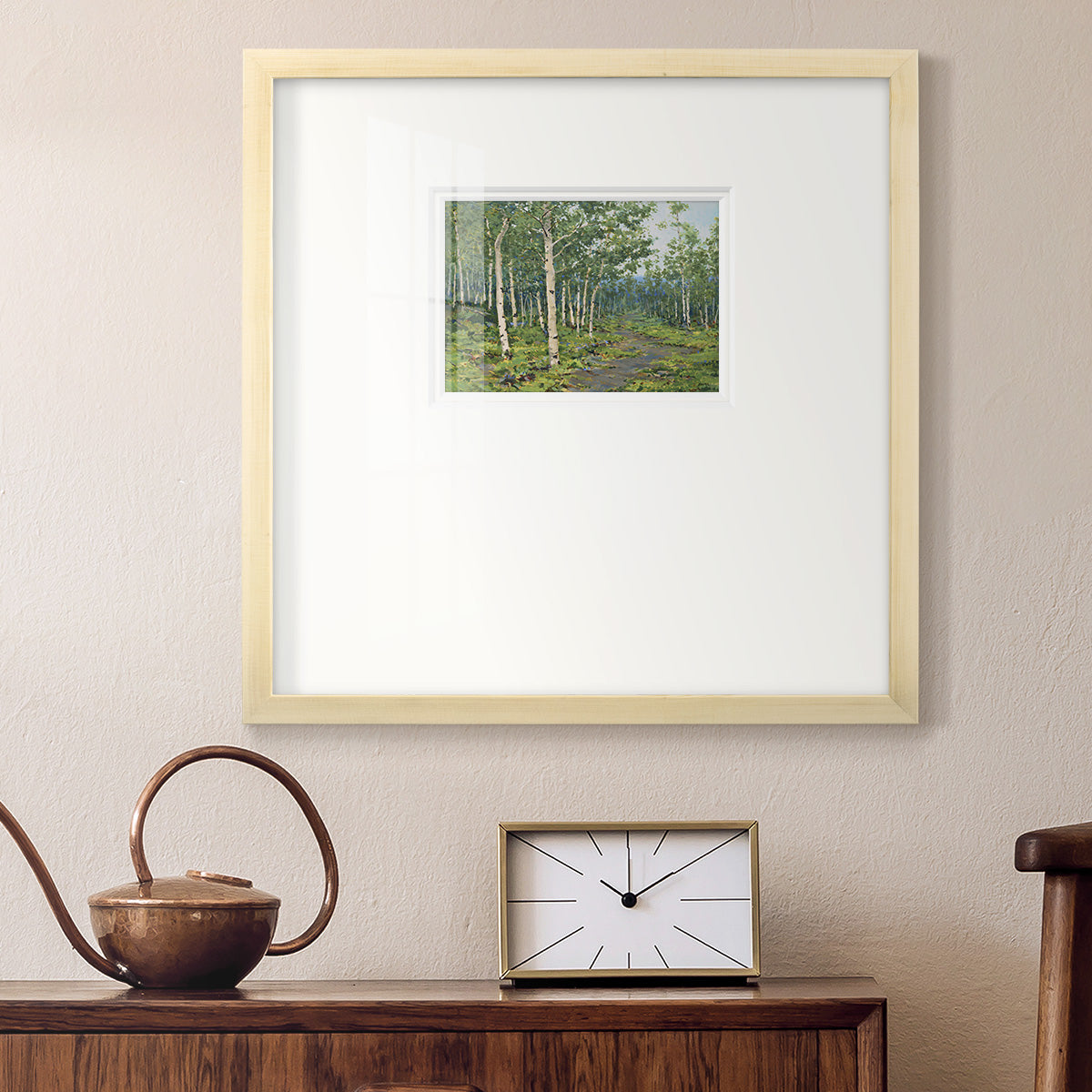 In the Forest Premium Framed Print Double Matboard