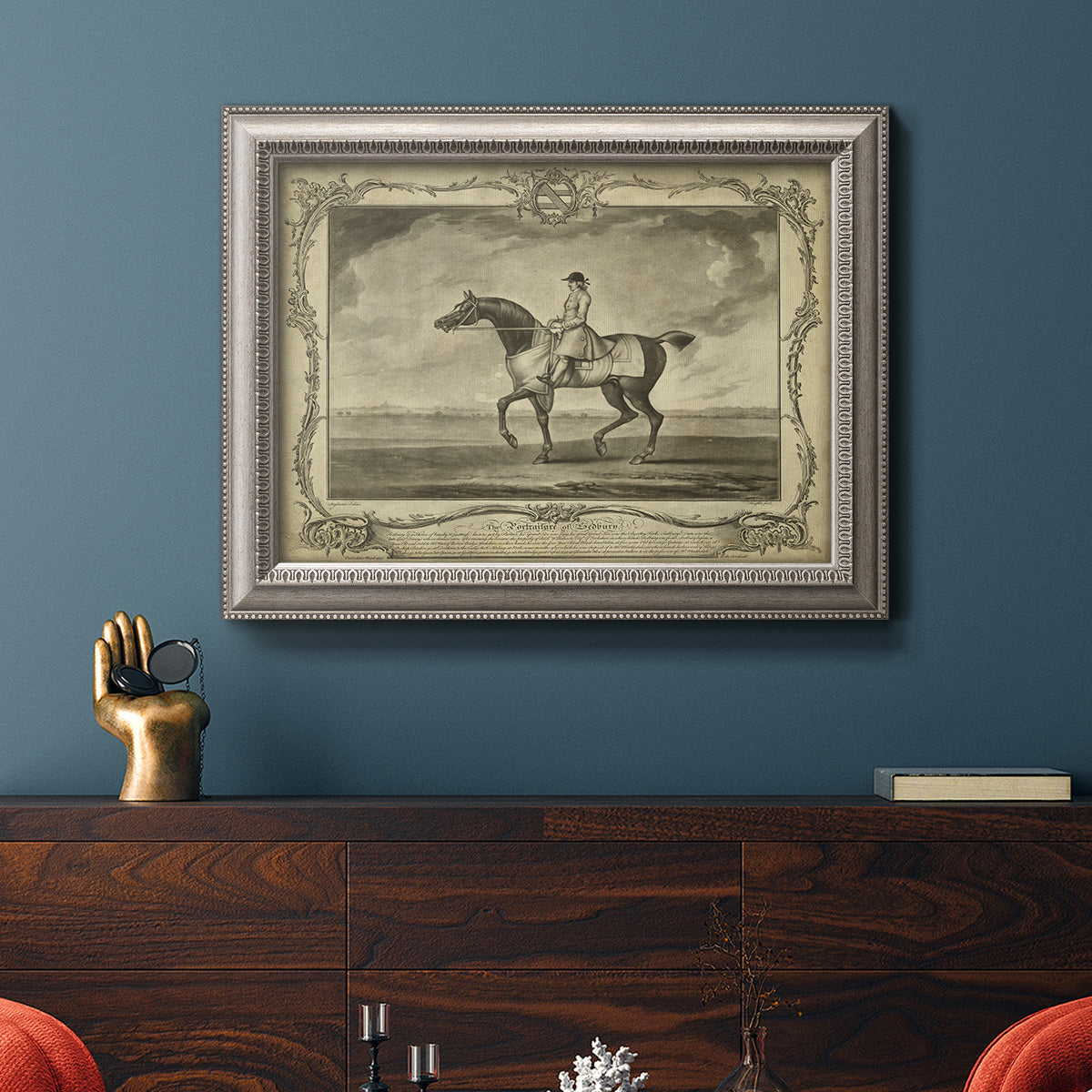 Distinguished Horses II Premium Framed Canvas- Ready to Hang