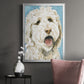 Labradoodle II - Modern Framed Canvas Print