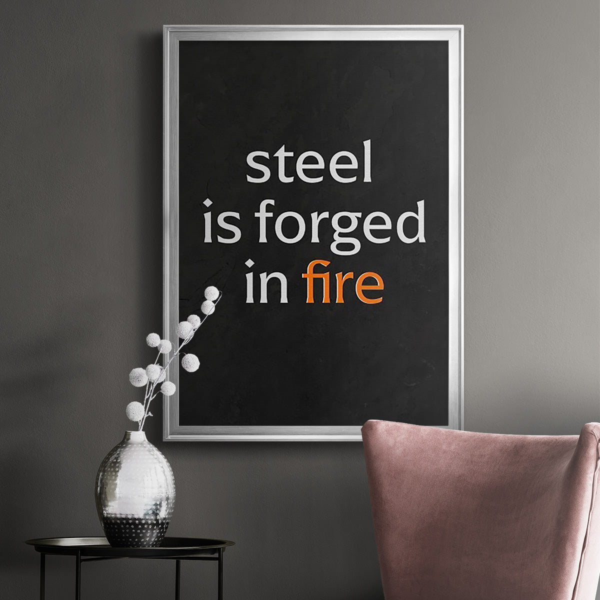 Bro-Inspo III - Modern Framed Canvas Print