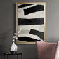 Mountain Paths I - Modern Framed Canvas Print