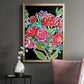 Floral Choir Bouquet - Modern Framed Canvas Print