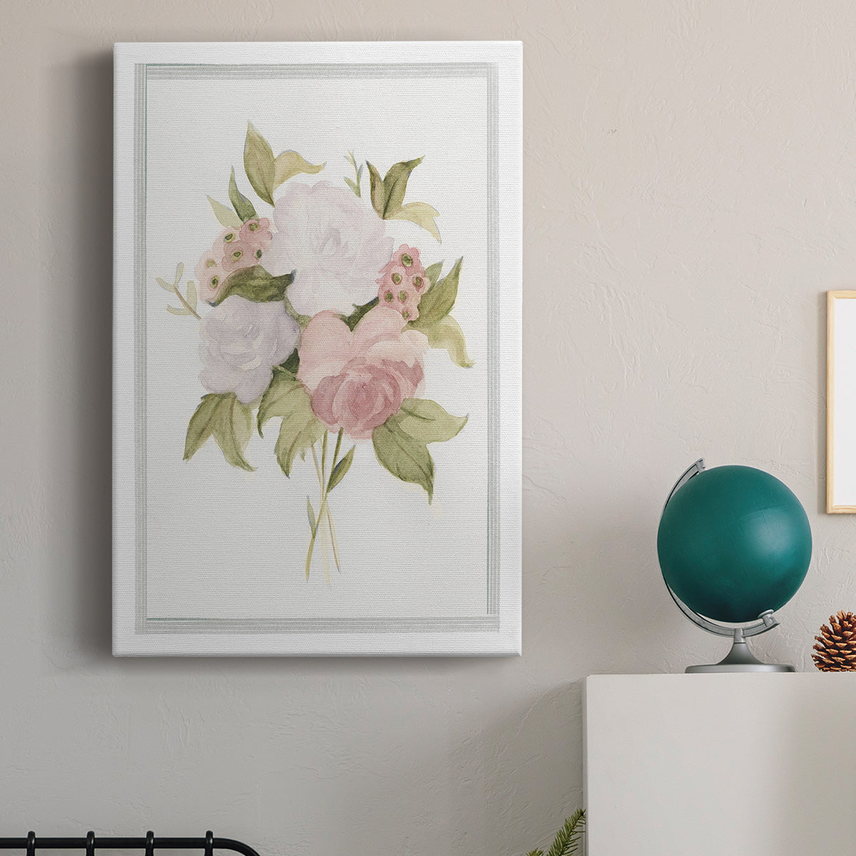 UA CH Soft Bouquet I Premium Gallery Wrapped Canvas - Ready to Hang