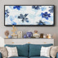 Blue Gossamer Garden V - Floater Framed Canvas Print