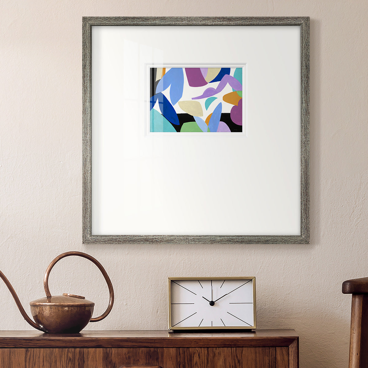 Ode to Matisse II- Premium Framed Print Double Matboard