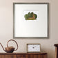 Hare Reclining in Leaves Premium Framed Print Double Matboard