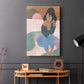 Curly Lady II - Canvas Art Print
