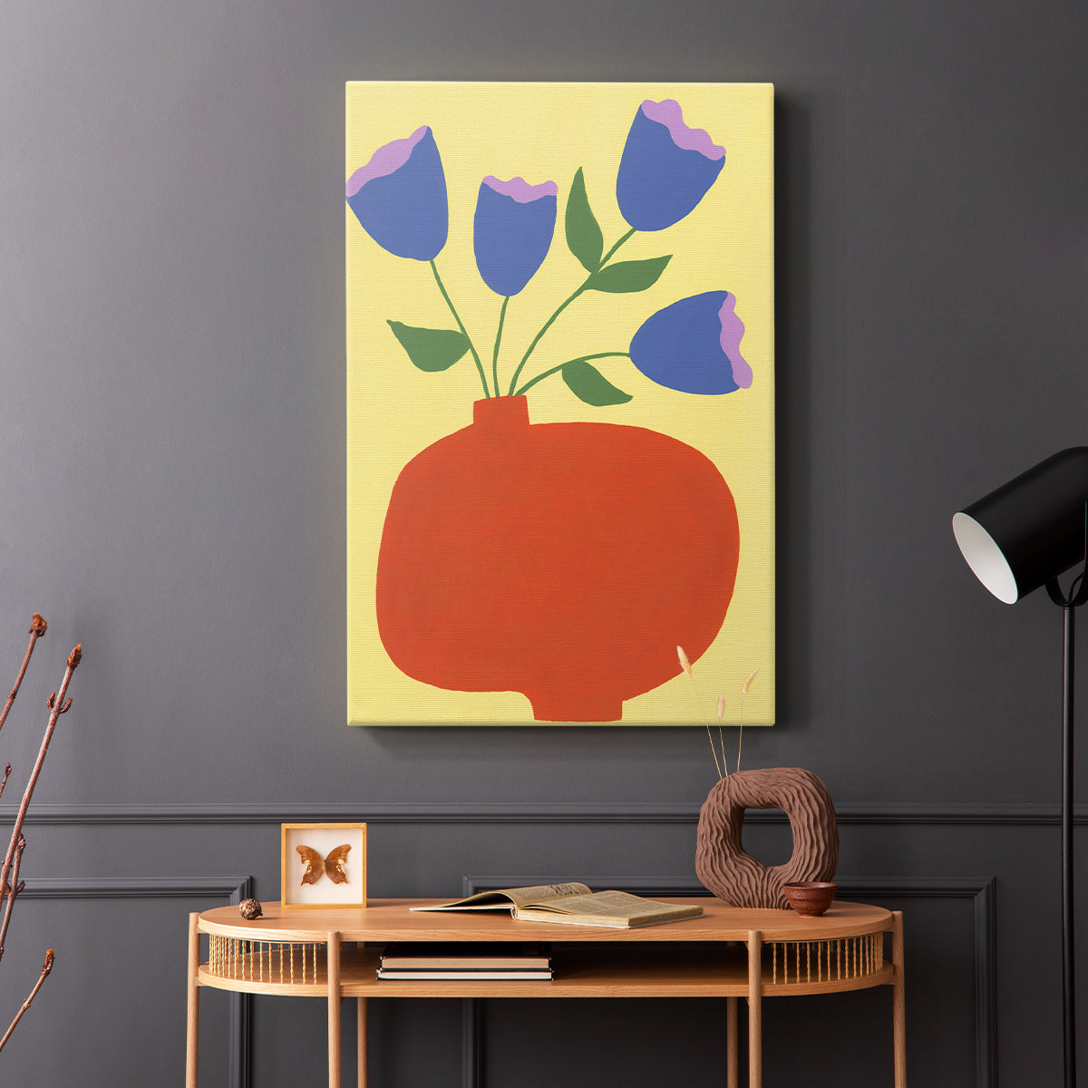 Modern Blooms III - Canvas Art Print