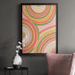 Abstract Rainbow II - Modern Framed Canvas Print