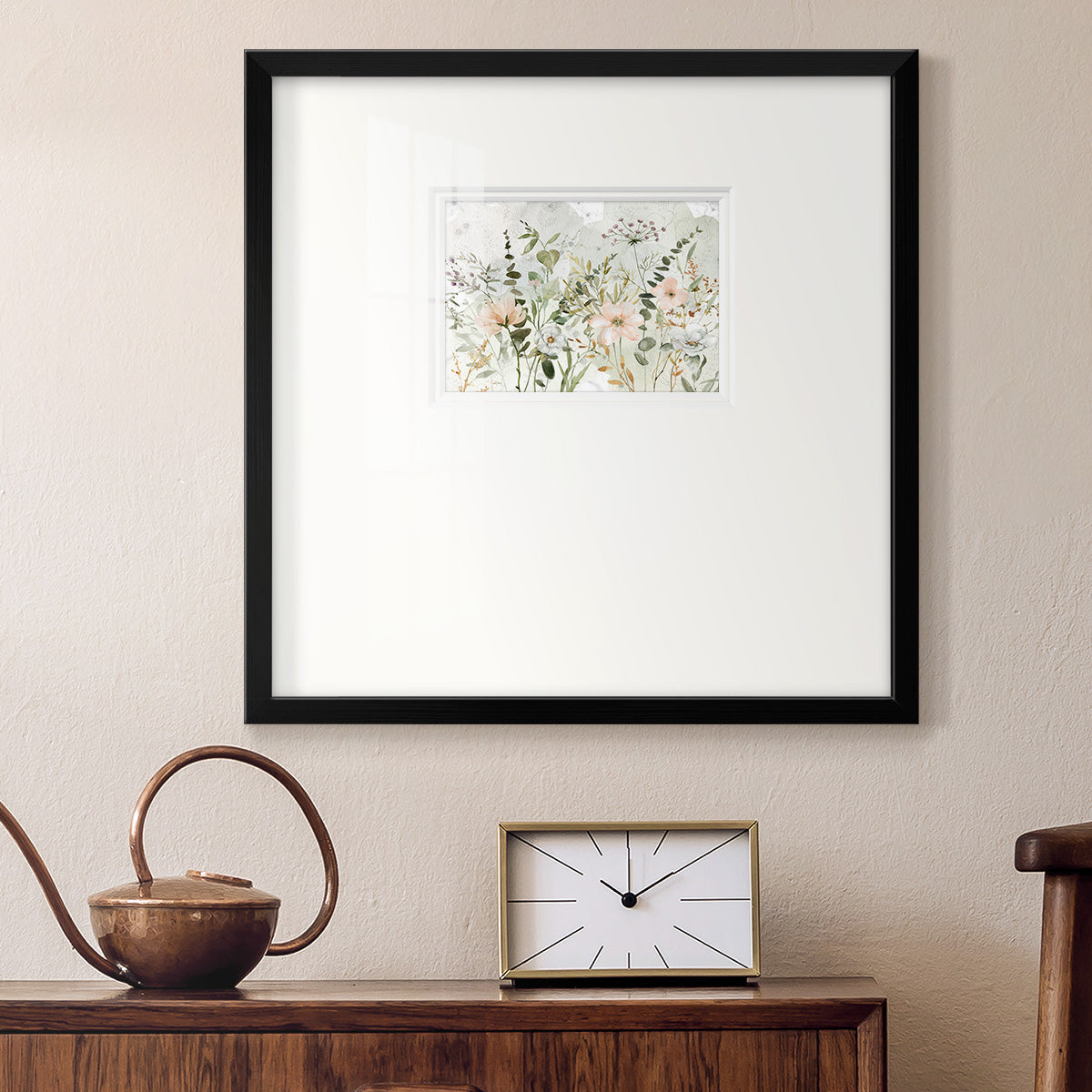 Botanical Sketchbook Premium Framed Print Double Matboard