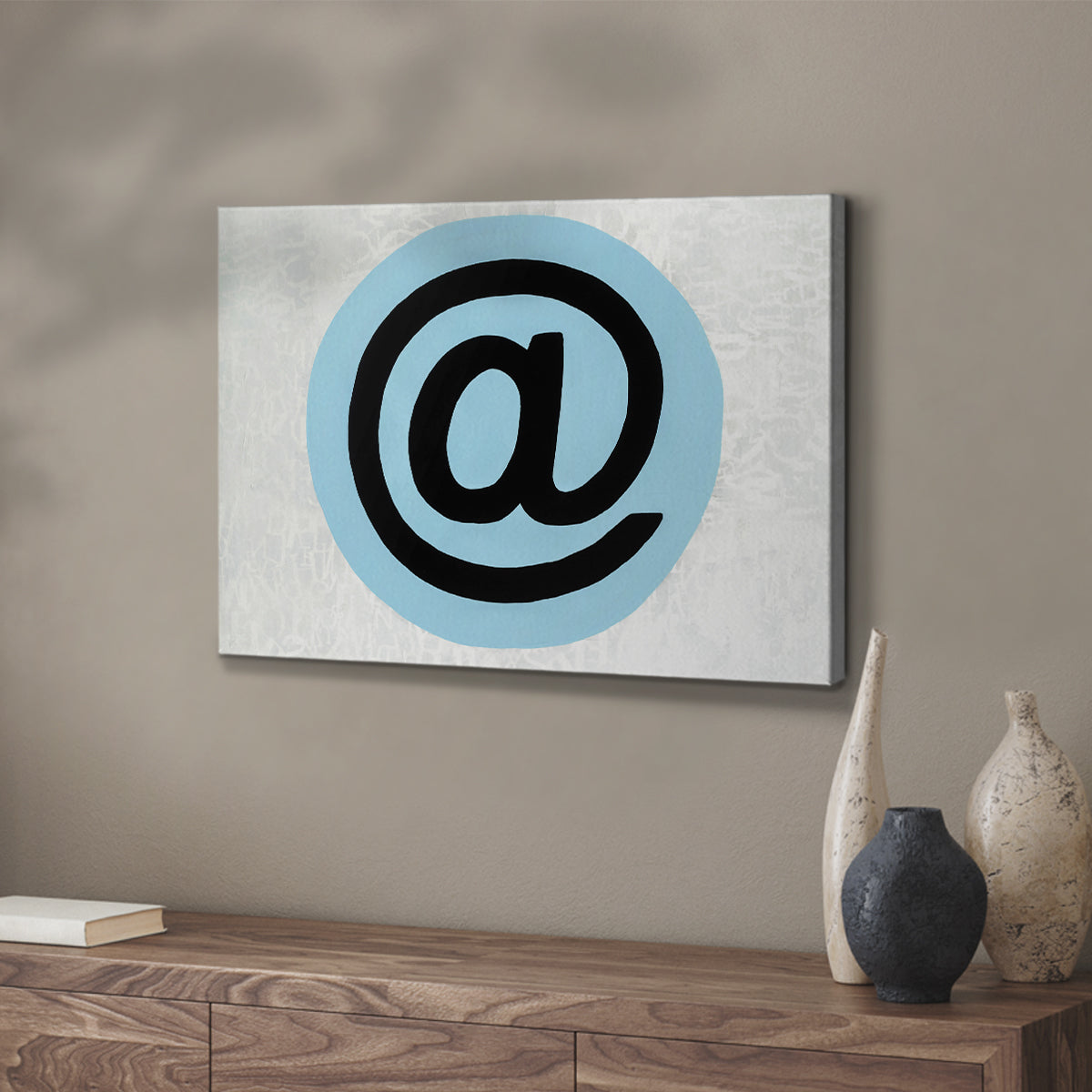 At - Canvas Art Print
