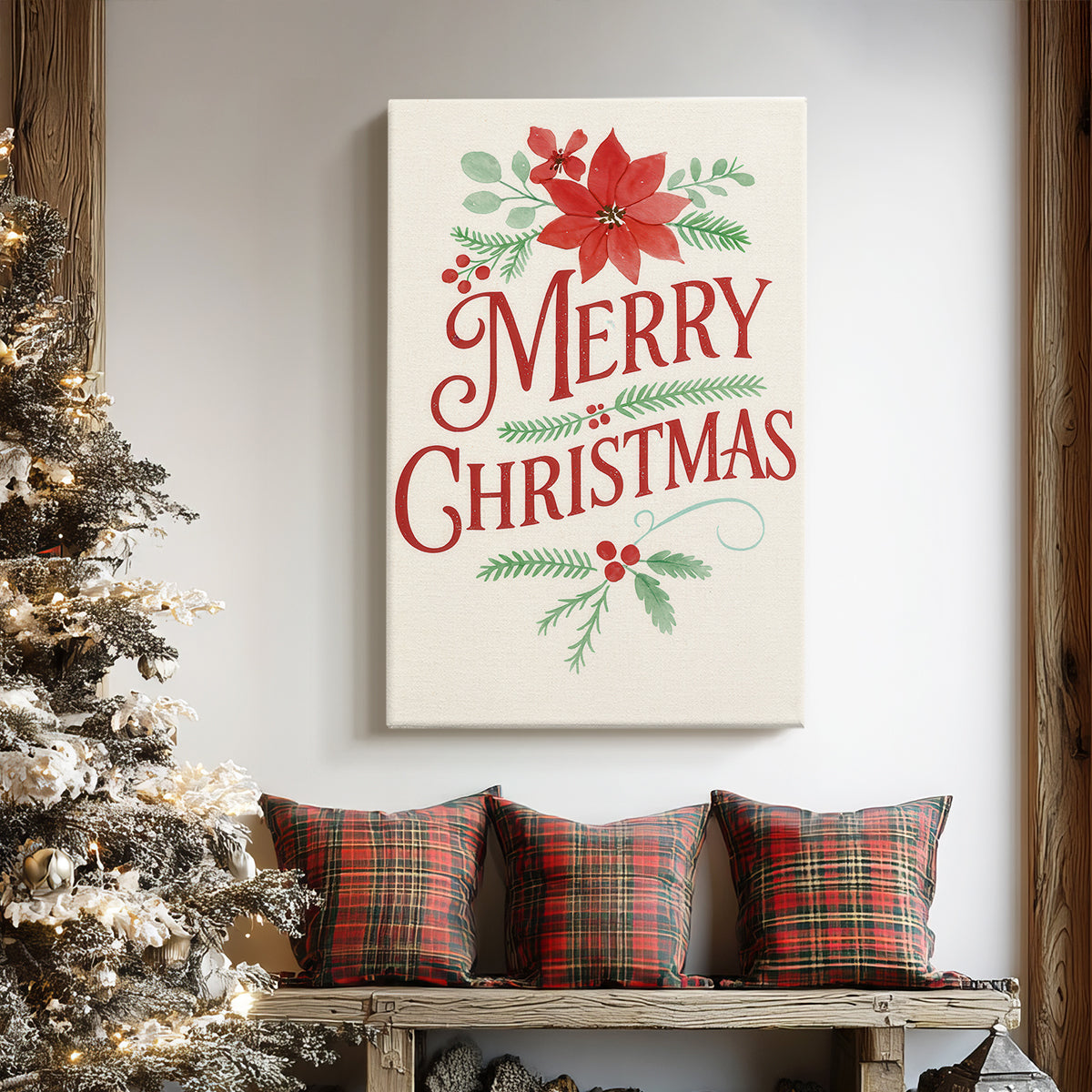 Sugar Garland of Eve - Canvas Art Print