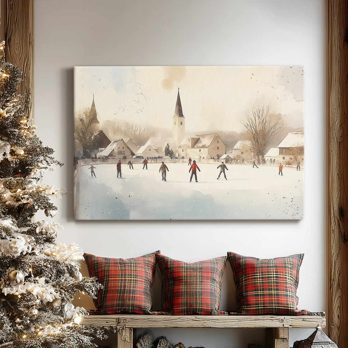 Gilded Carol II - Canvas Art Print