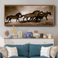 Wild Horses - Floater Framed Canvas Print