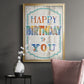 Happy Birthday to You - Modern Framed Canvas Print