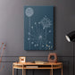 Graphic Alliums I - Canvas Art Print