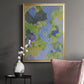 Estes Park - Modern Framed Canvas Print