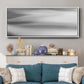 Black & White Water Panel VII - Floater Framed Canvas Print