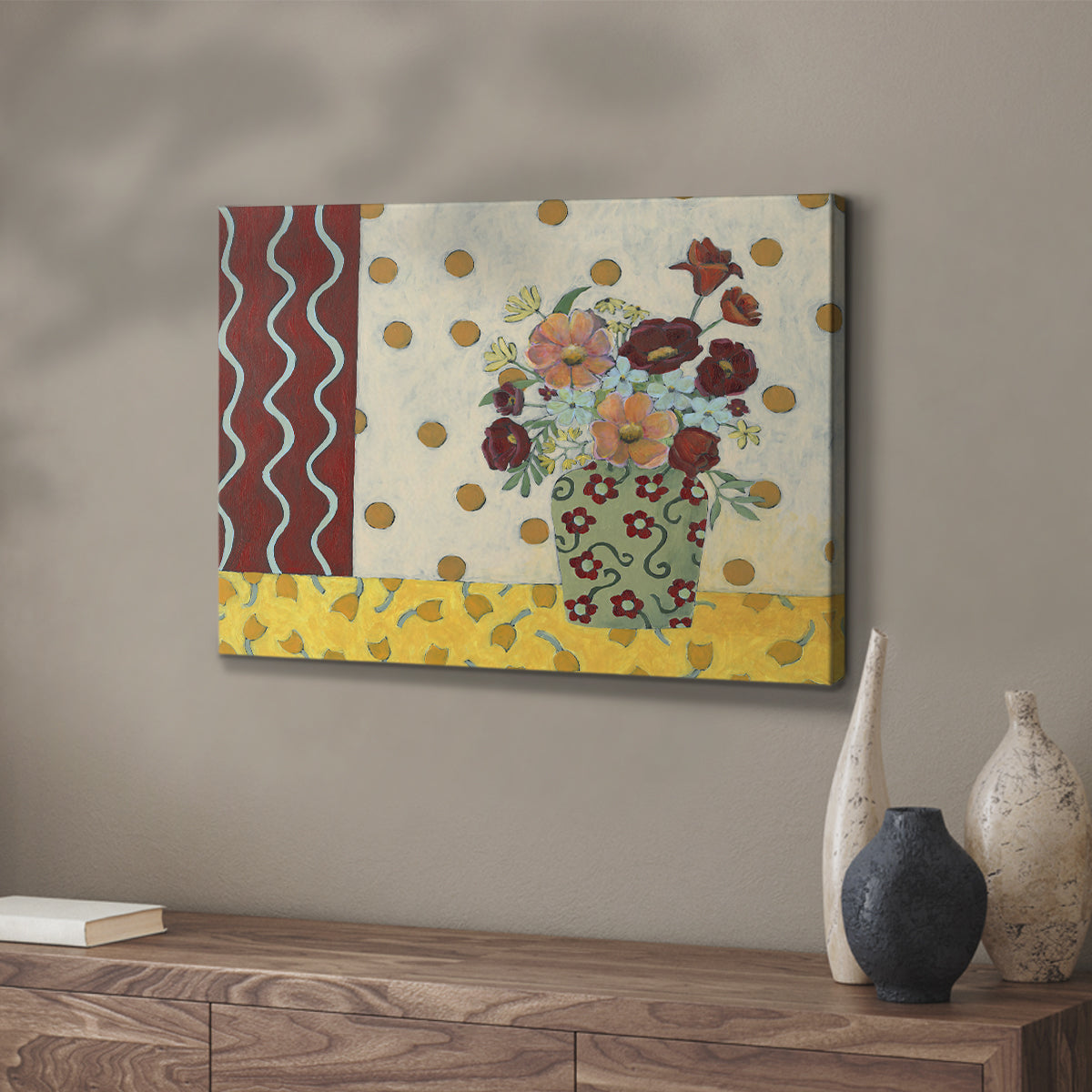 Flowerscape II - Canvas Art Print