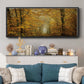 Soon Fall Leaves - Floater Framed Canvas Print