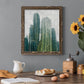Aruba Cacti II - Barnwood Framed Canvas Print