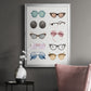 Vintage Glasses II - Modern Framed Canvas Print