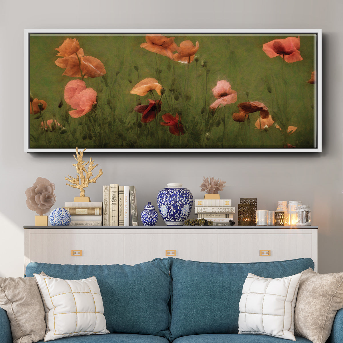 The Wild Bunch - Floater Framed Canvas Print