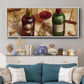 Wine Pairing - Floater Framed Canvas Print