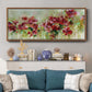 Playful Garden - Floater Framed Canvas Print