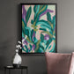 Jungle Wave II - Modern Framed Canvas Print