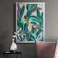 Jungle Wave II - Modern Framed Canvas Print