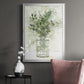 Delicate Greenery I - Modern Framed Canvas Print