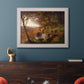 Falling Spring - Ornate Framed Canvas Print