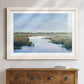 Coastal Plains II - Barnwood Framed Art Print