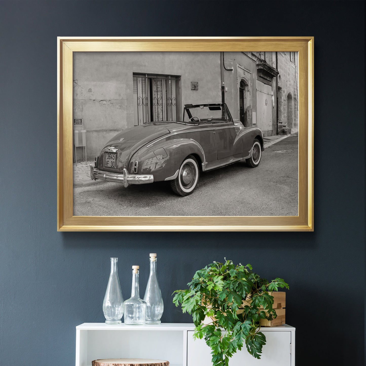 Classic Automobile Premium Classic Framed Canvas - Ready to Hang