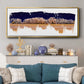 Treeline Panorama - Floater Framed Canvas Print
