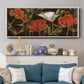 Golden Poppy - Floater Framed Canvas Print