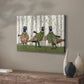 Pheasant Shooting Party Group 2 - Canvas Art Print